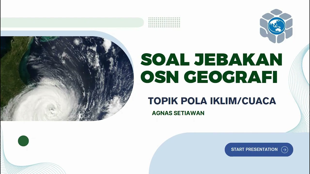 Soal Jebakan di OSN Geografi 2025, Hati-Hati [Awas]