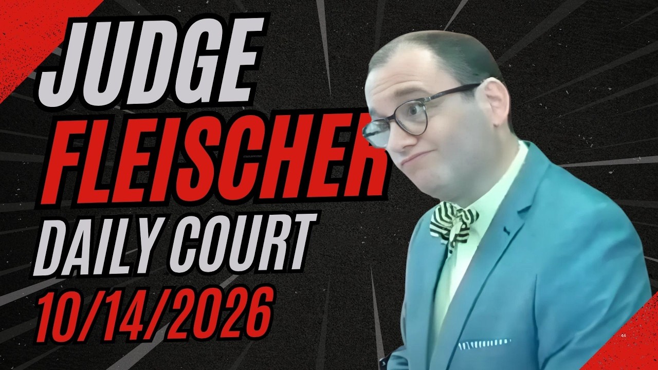Judge Fleischer Daily Court Feed October 14 2026