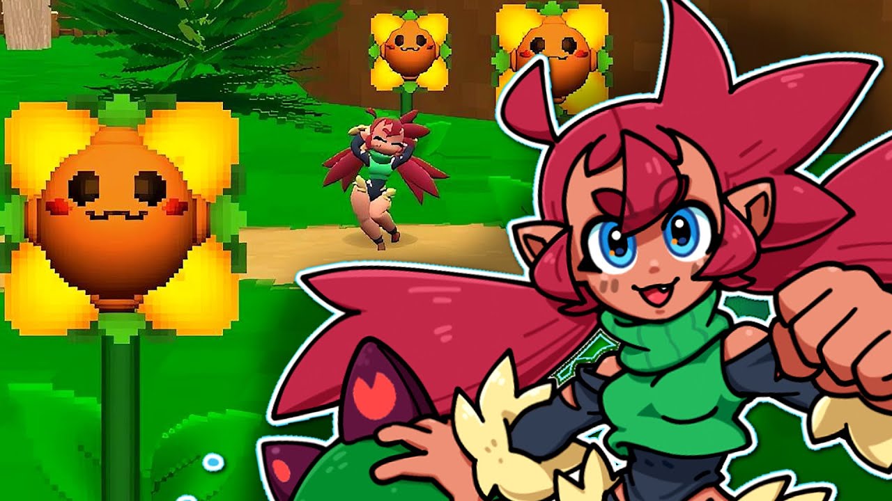 DoubleShake - Mischief Makers Inspired Game Where You're A Cute Girl That Needs To Shake Things Up