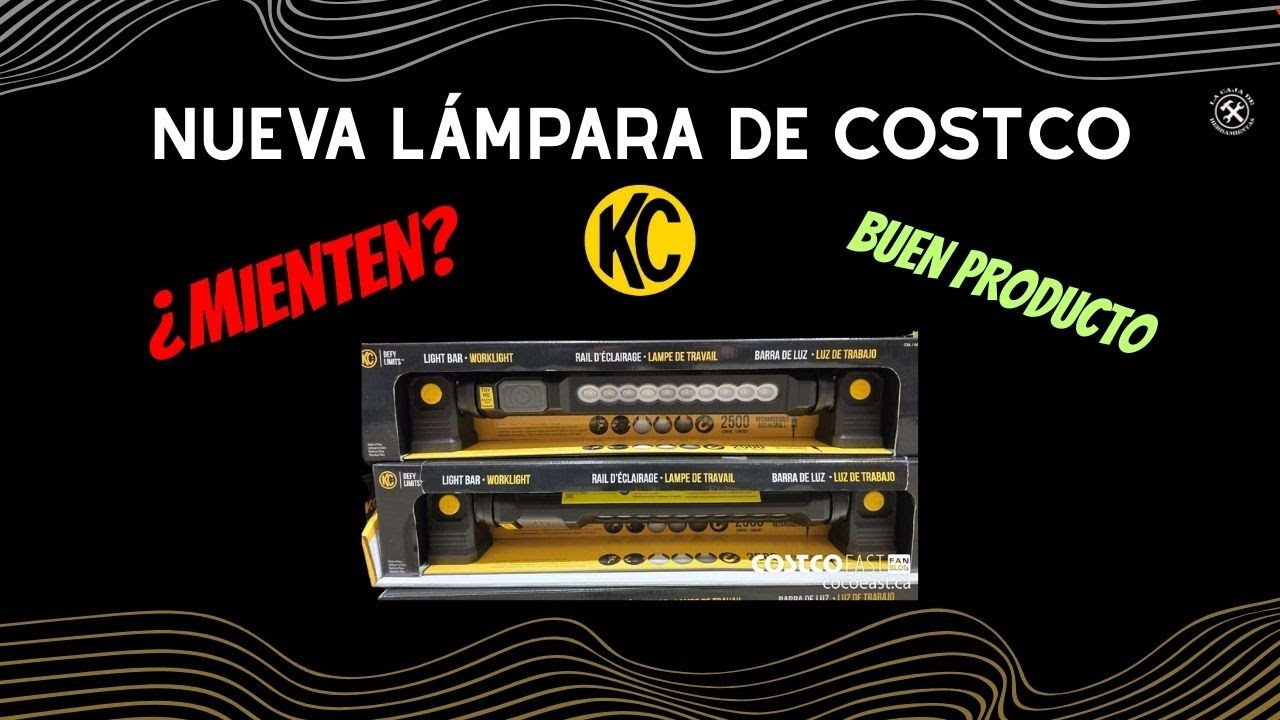 Lámpara KC del COSTCO 
