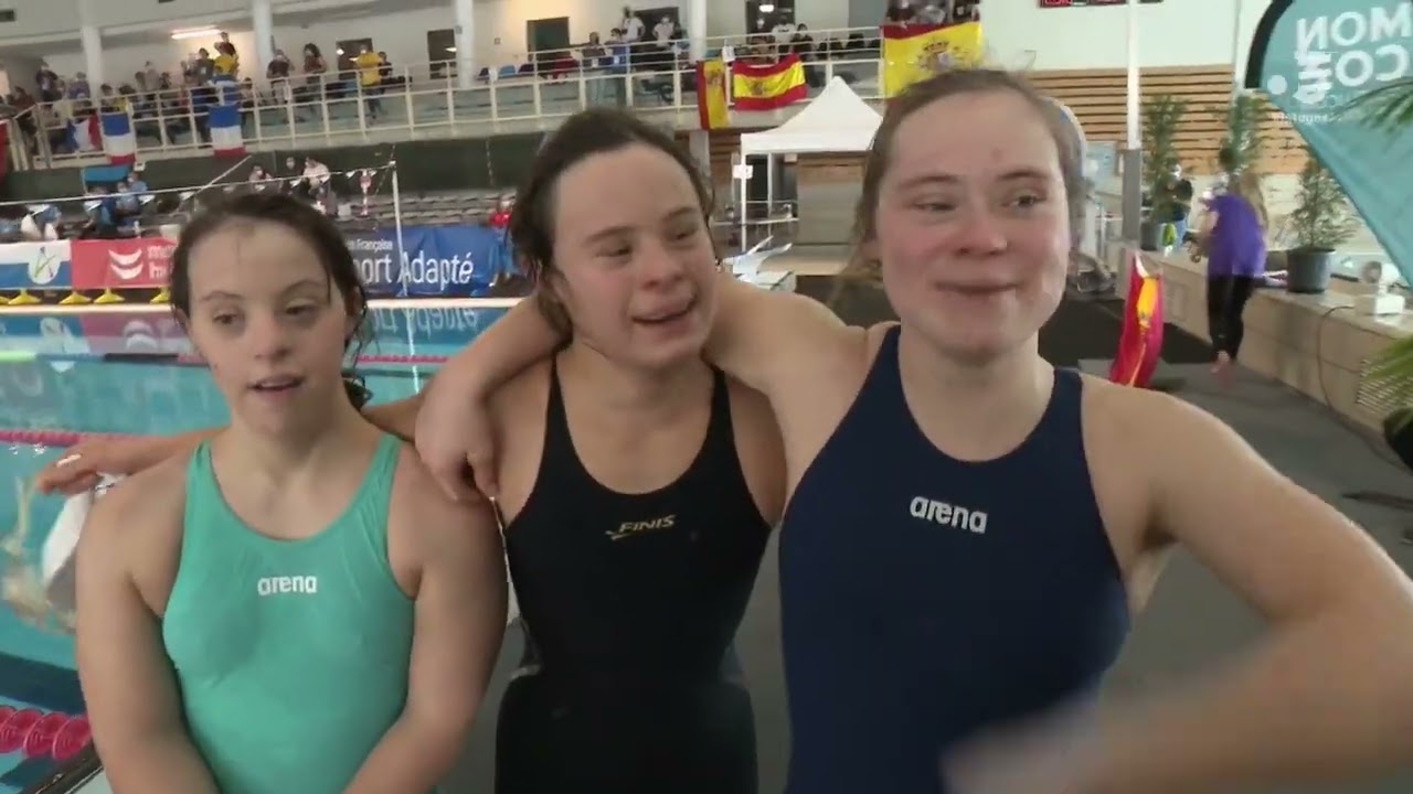 Reportage Cléo Renou Championnat du Monde Para Natation Adaptée 2021 - Montluçon