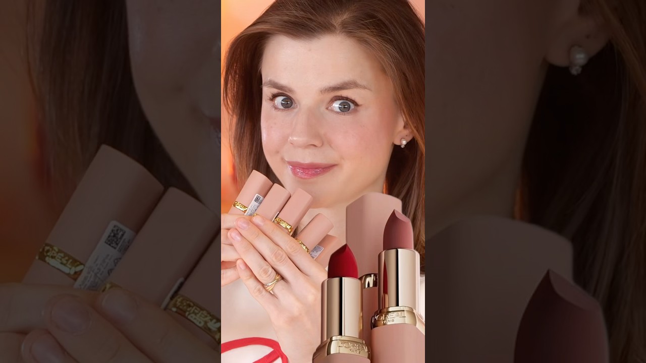 ВСЕ ЦВЕТА НОВЫХ МАТОВЫХ ПОМАД L&rsquo;OR&Eacute;AL PARIS! Color Riche Blurred Matt #лореаль #loreal #redautumn