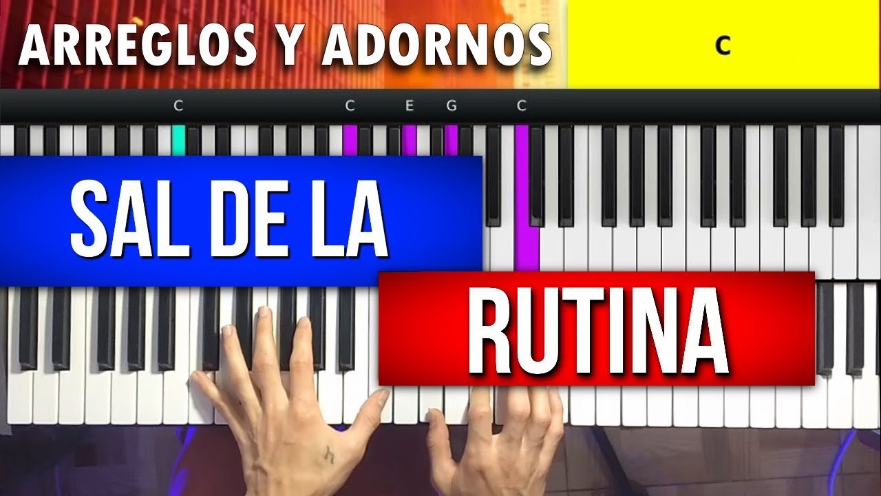 ✅Como hacer ▶️ADORNOS y ARPEGIOS INCREÍBLES en PIANO❗| Como tocar COROS Cristianos En PIANO FACIL 🎹