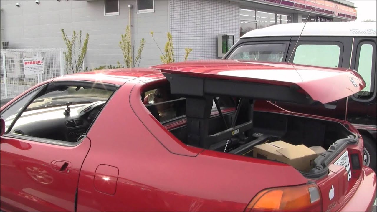 New ? ホンダ CR-X デルソル　『トランストップ』 電動オープンルーフ。