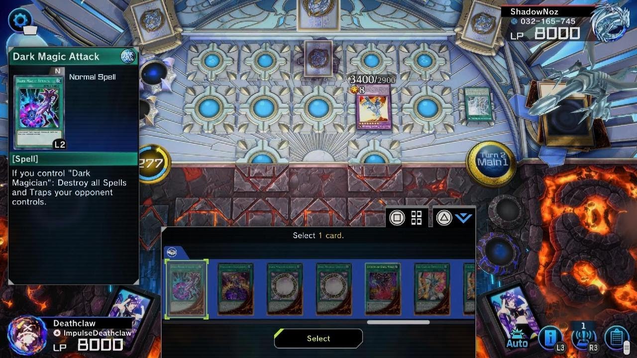Yu-Gi-Oh! Master Duel Dark Magican Vs Blue Eyes White Dragon