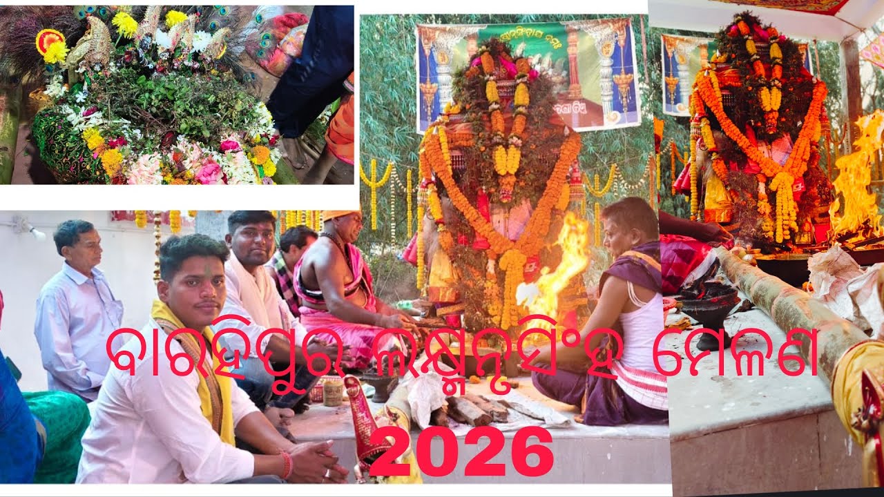 ଲକ୍ଷ୍ମୀନୃସିଂହ ମେଲଣ ବରାହିପୁର ଭେଡା //laxminursingh melana barahipur 2026@Chandan.odiavlogs 