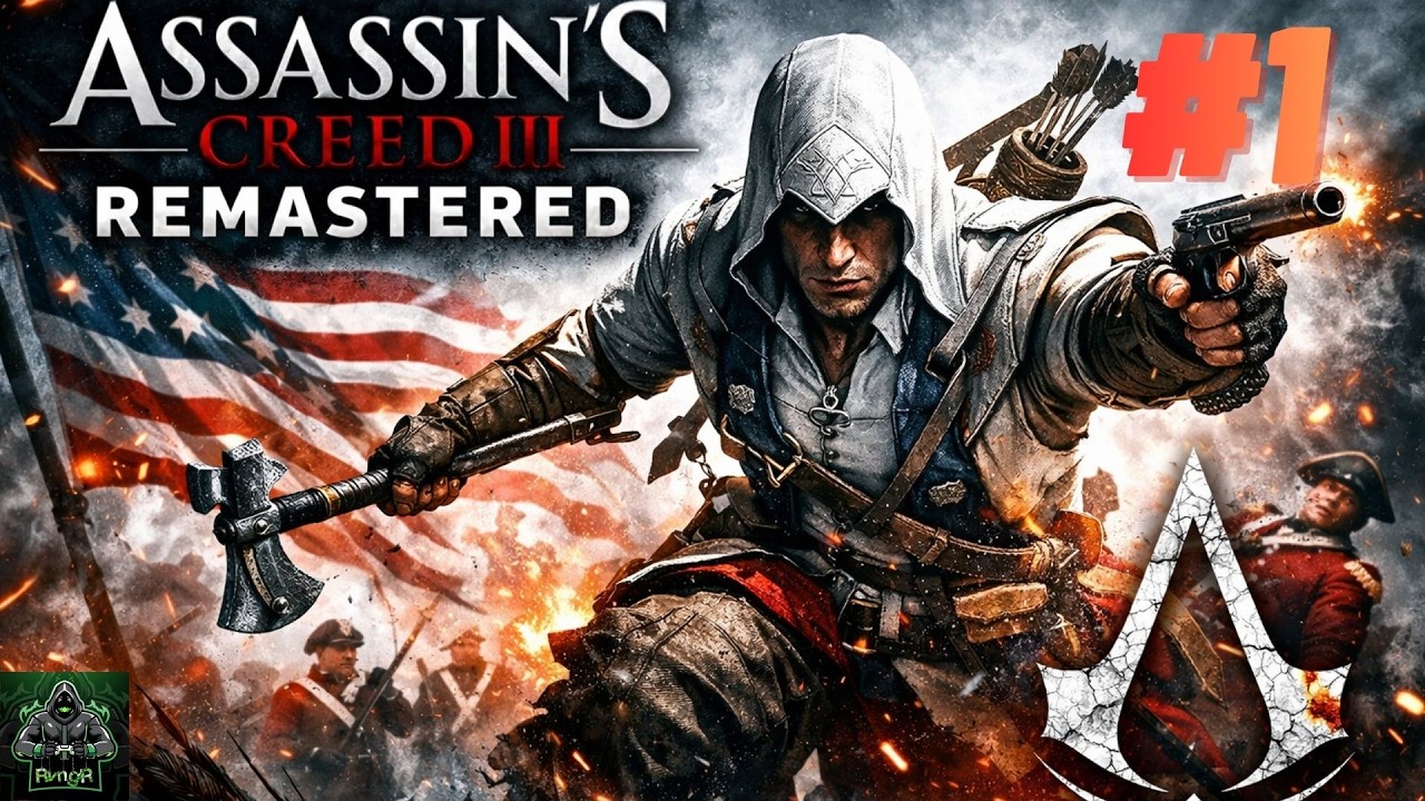 Assassin's Creed 3 Remastered | நிழல் மனிதன் | PC LIVE🔴| #part1 | #assassinscreed3remastered #tamil