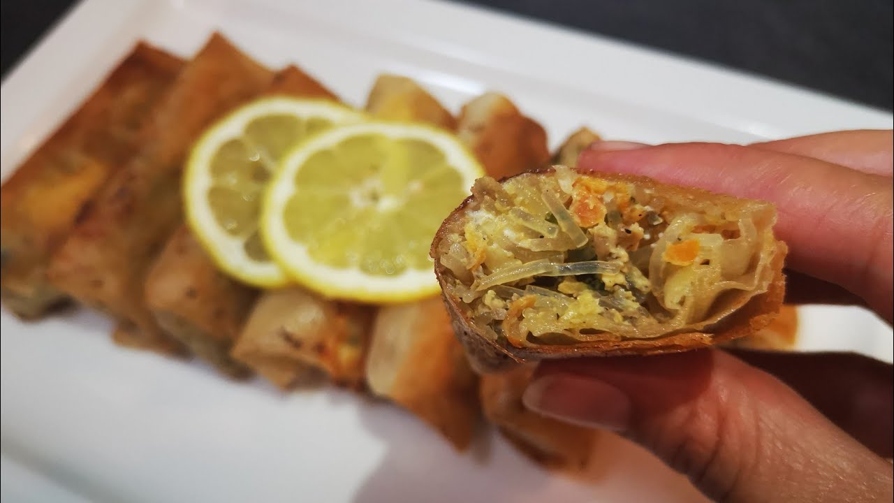 RECETTE DE BRICK FAÇON NEMS CHINOIS FACILE ET RAPIDE
