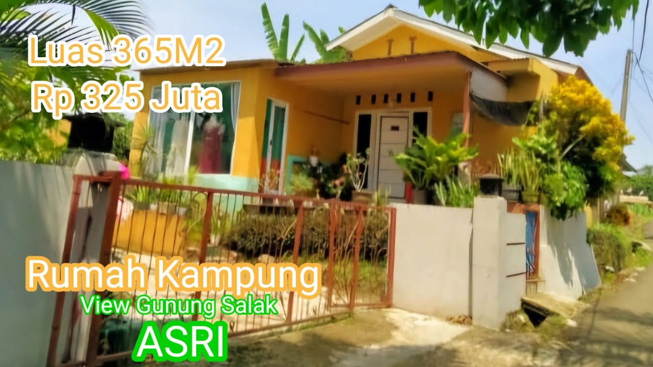 (Close) Di Jual Cepat Rumah Kampung di Bogor ,Murah dan Suasana Asri bikin betah