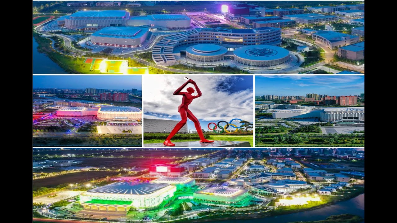 Weihai Olympic Centre (completed) - Weihai, China | DJI Mavic Mini Cinematic Drone Footage |