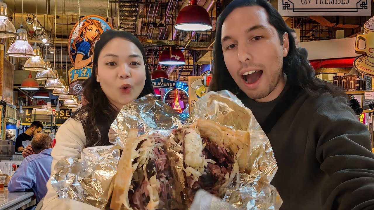 Ultimate Philly Food Tour – Reading Terminal Market with a Thai Girl! 🇺🇸