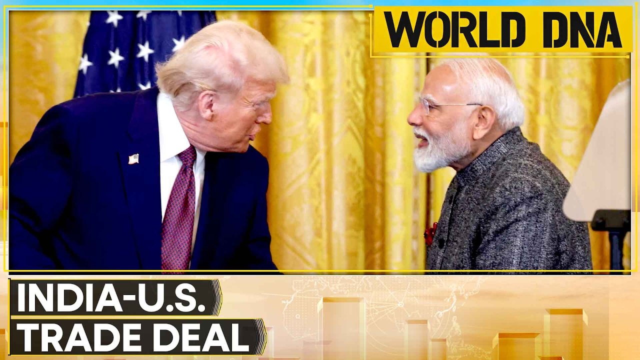 India-U.S. India Dumps Russian Oil: US Tariffs Plunge to 18% | WION World DNA