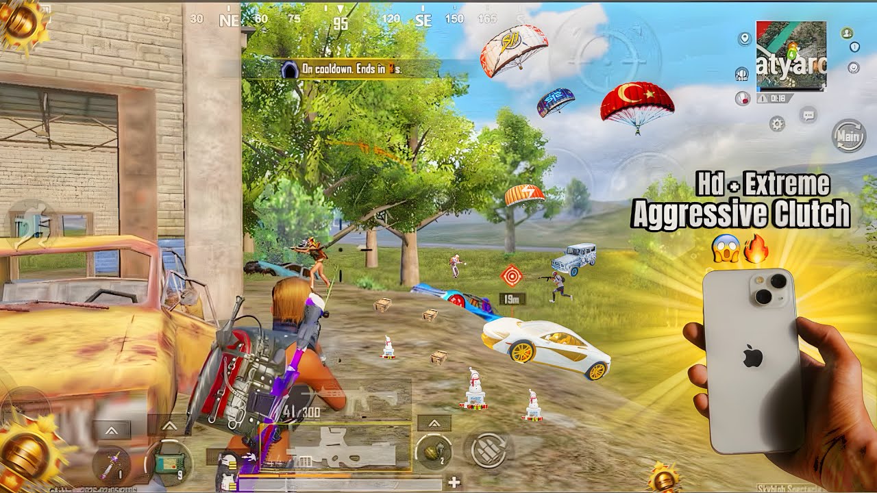 OLD Update And New Update 🔱 Aggressive Clutch’s 🔥Hd + Extreme ☠️ iPhone 13 PUBG\BGMI Test 