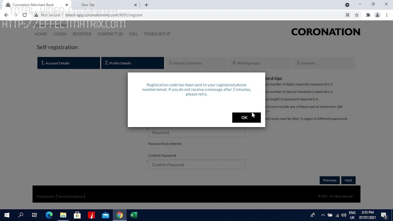 How To Register on Internet Banking (Individual)