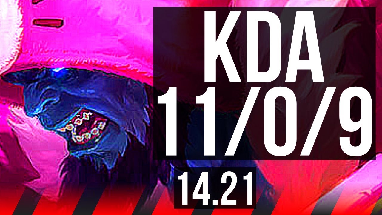 YORICK vs MORDEKAISER (TOP) | 11/0/9, Legendary, 42k DMG, 600+ games | KR Diamond | 14.21