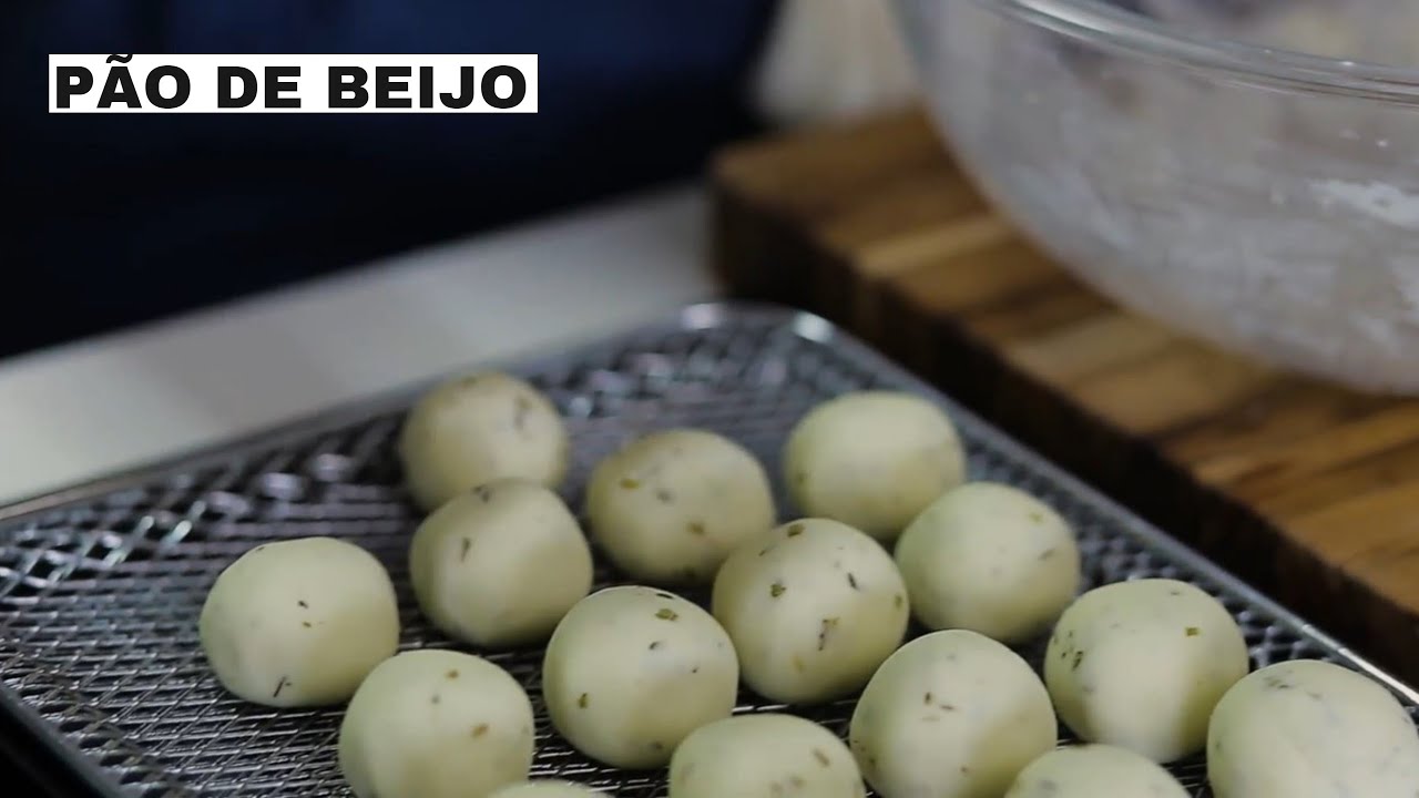 PÃO DE BEIJO - PÃO DE QUEIJO, SEM QUEIJO