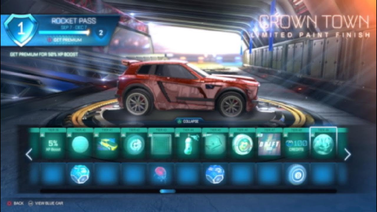 Rocket League Season 8 Rocket Pass Items 1-100