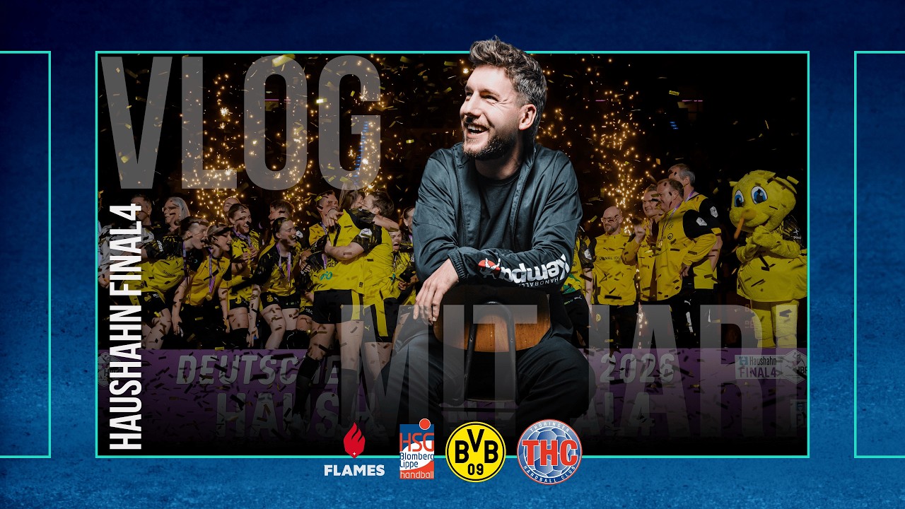 WER holt sich den DHB-POKAL❓🏆 - Jari beim Haushahn Final4 | Vlog Dyn Handball