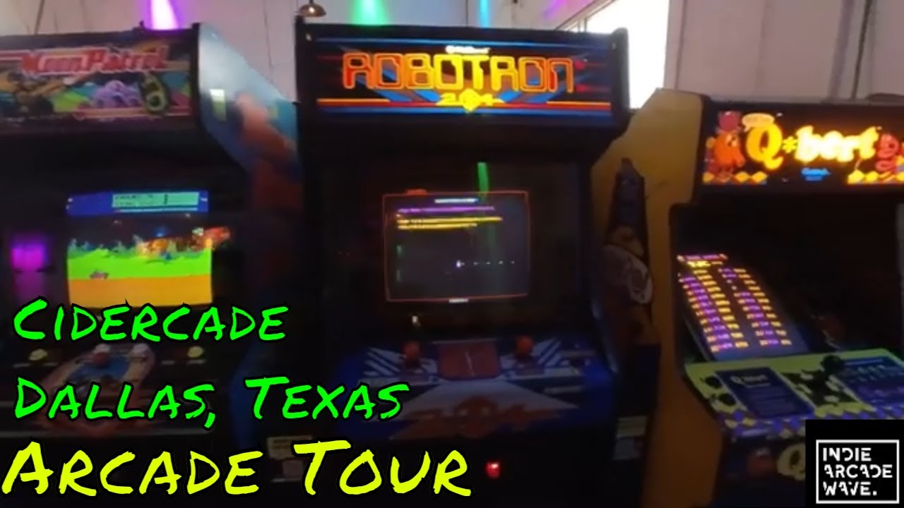 Cidercade Dallas Tour | Indie Arcade Wave
