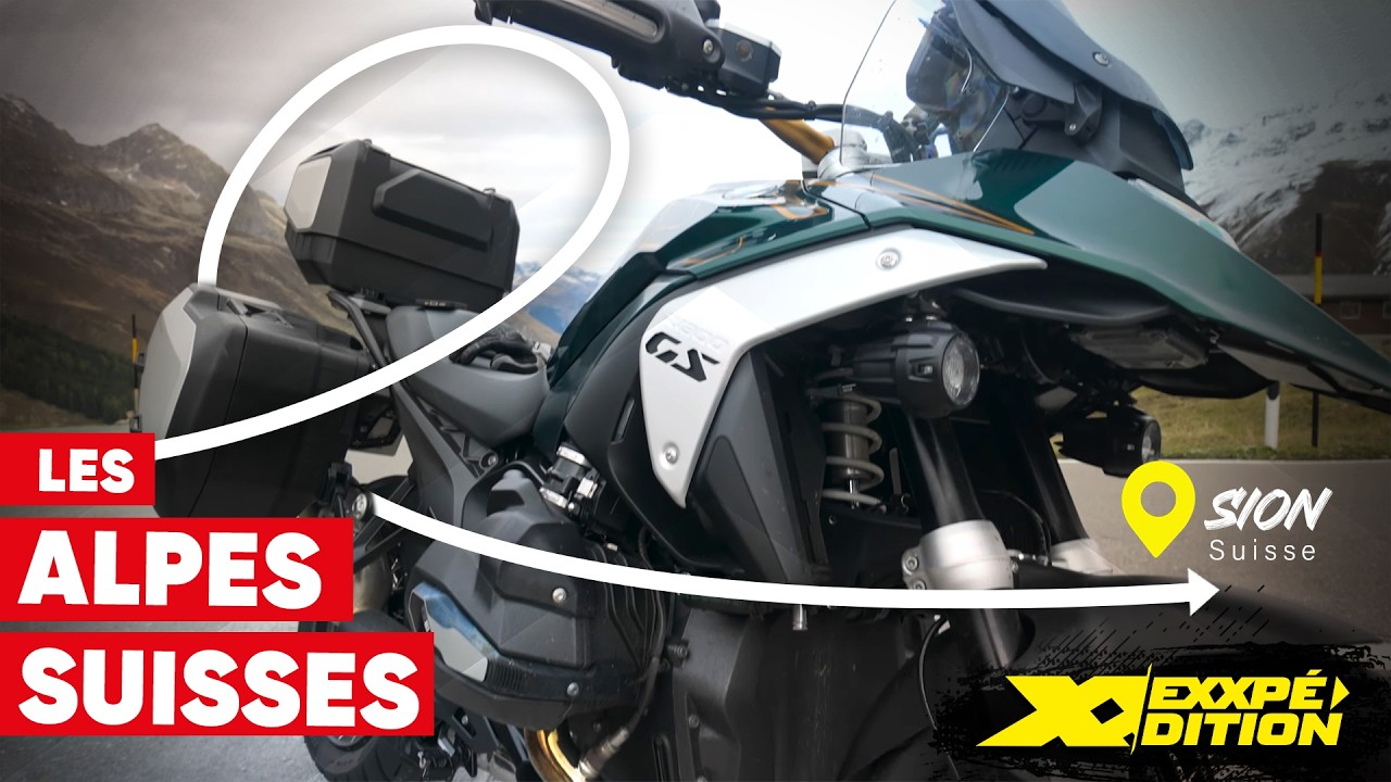 Les Alpes Suisse avec la BMW R 1300 GS - Exxpédition 1 (Épisode 5)