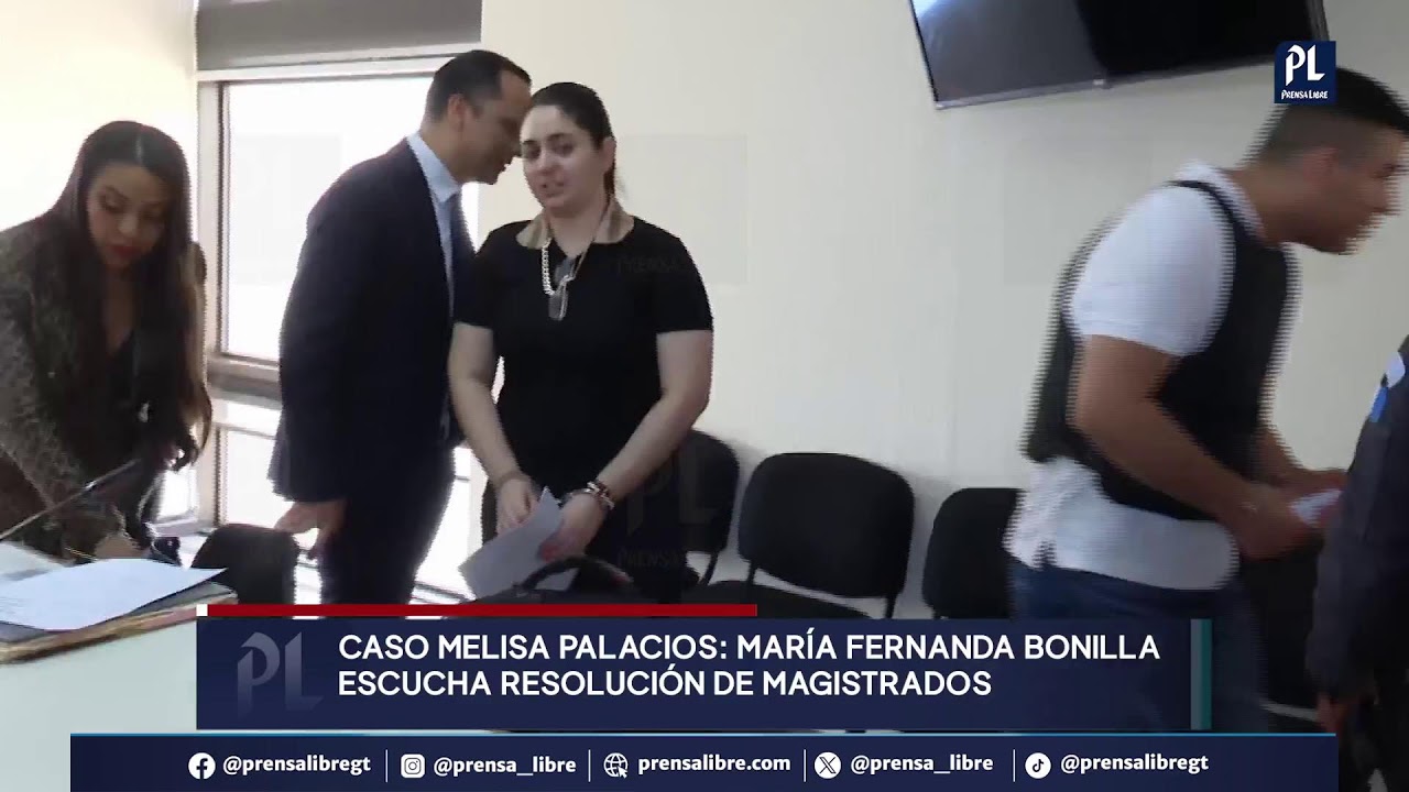 Caso Melisa Palacios: María Fernanda Bonilla escucha resolución de magistrados