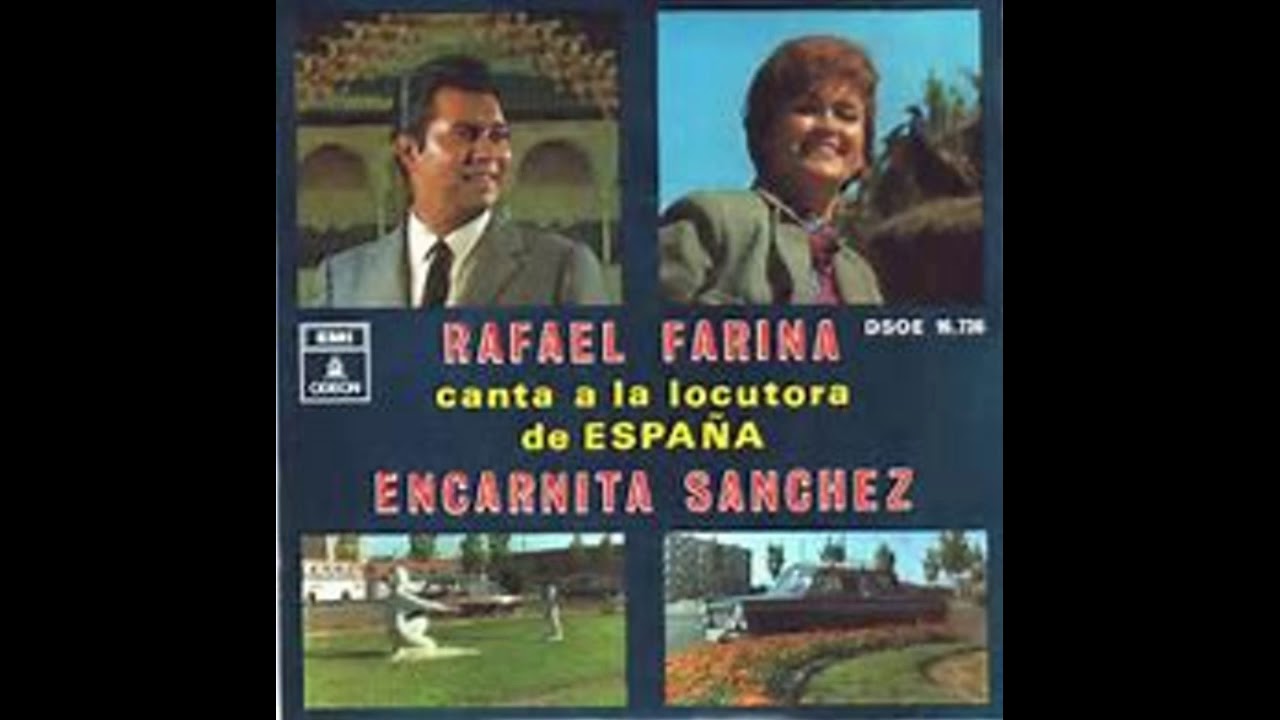 Rafael Farina le canta a la locutora de espana