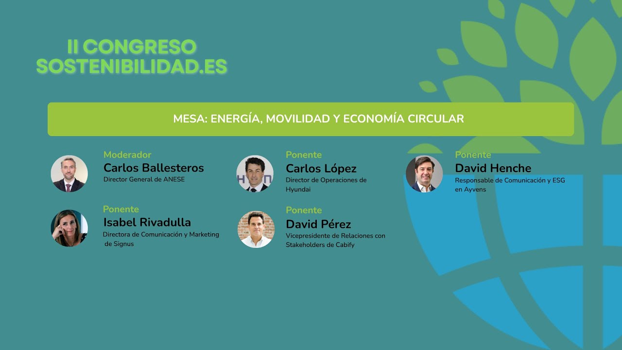 II Congreso de Sostenibilidad.es: La economía circular en el sector automovilistico