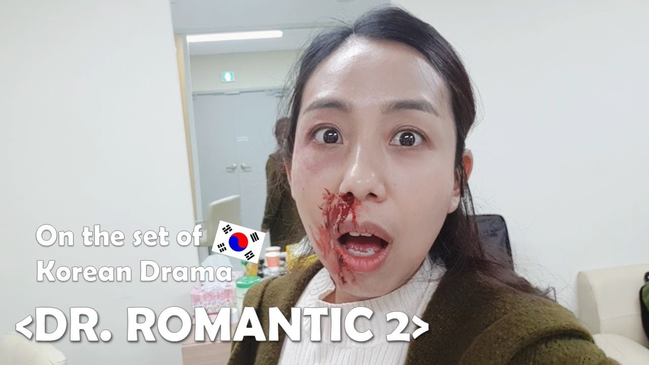 On the set of K-Drama DR. ROMANTIC 2