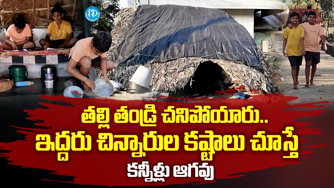 ఇద్దరు చిన్నారుల విషాద గాధ..| Vizianagaram Two Brothers Emotional Story |@iDreamprime