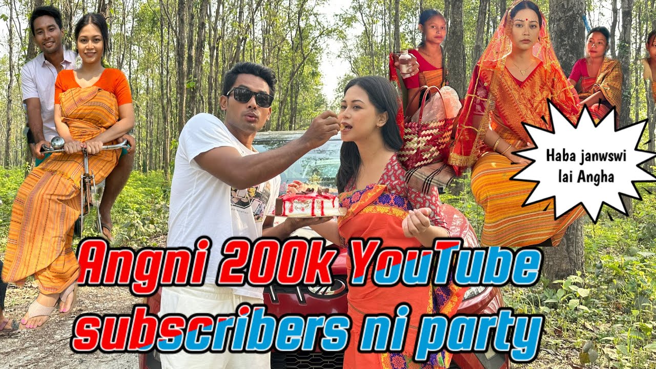 Angni 200k YouTube subscribers ni party || MWSHA shooting || Fuji Basumatary