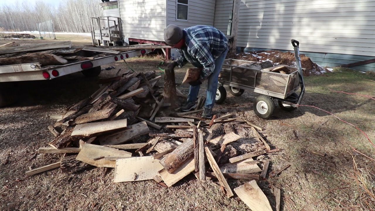 THE FARMHOUSE. More wood delivered. Making more maple syrup. Melissa returns. Farmhouse cooking.