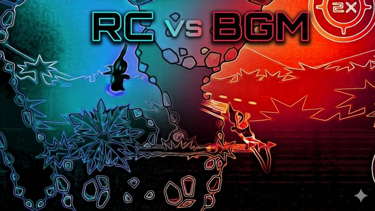 RC VS BGM ⚔️ Intense Clan War Battle | Mini Militia Doodle Army