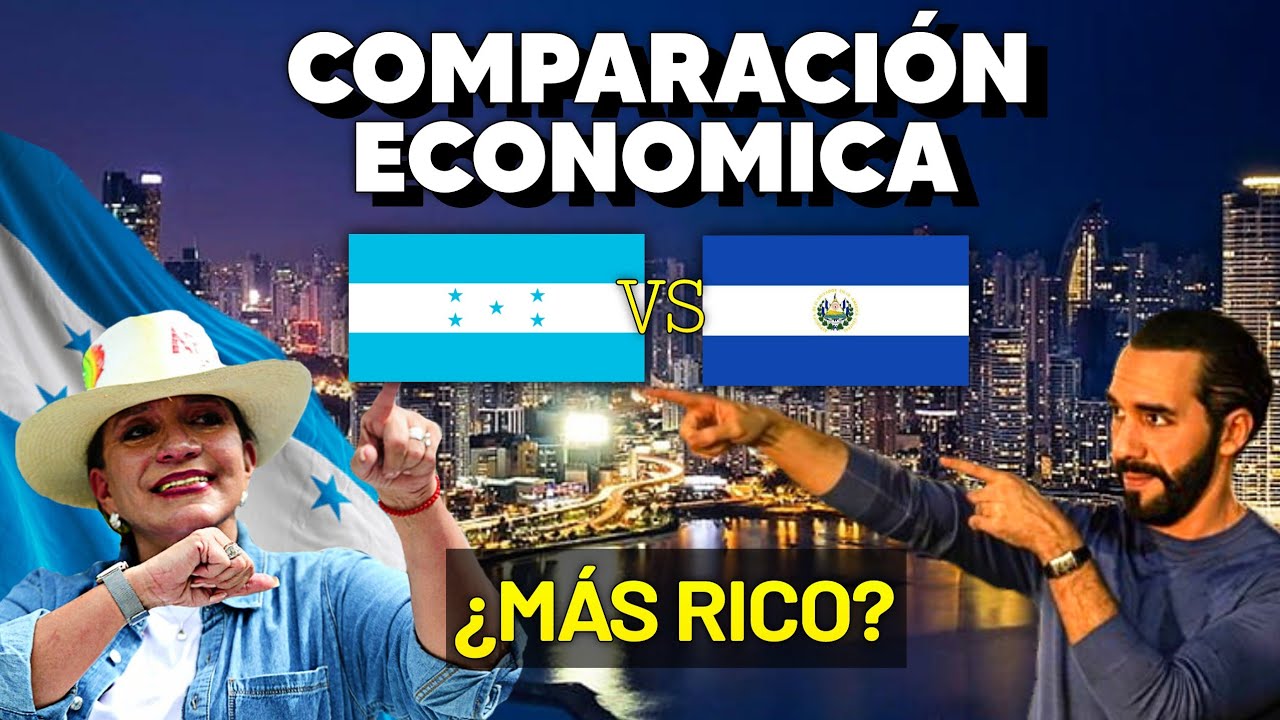 ¿Qué país es más rico Si Comparamos a El Salvador y Honduras en 2024?