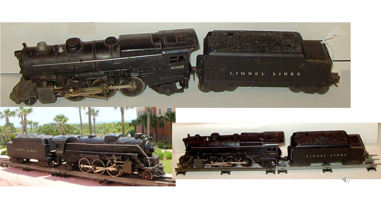 Lionel Trains from 1947 and Moving Forward to 1957