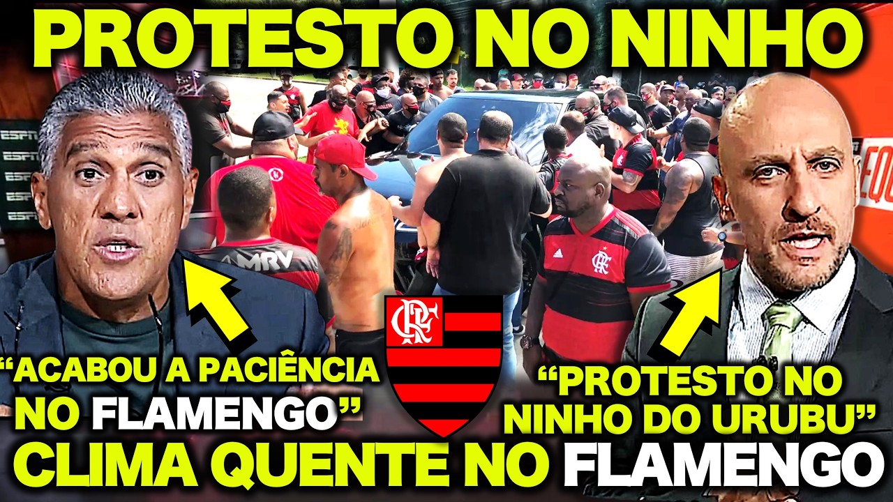 PROTESTO e PEDIDO de DEMISSÃO no FLAMENGO ! OLHA O QUE A IMPRENSA ESPORTIVA FALOU do FLAMENGO