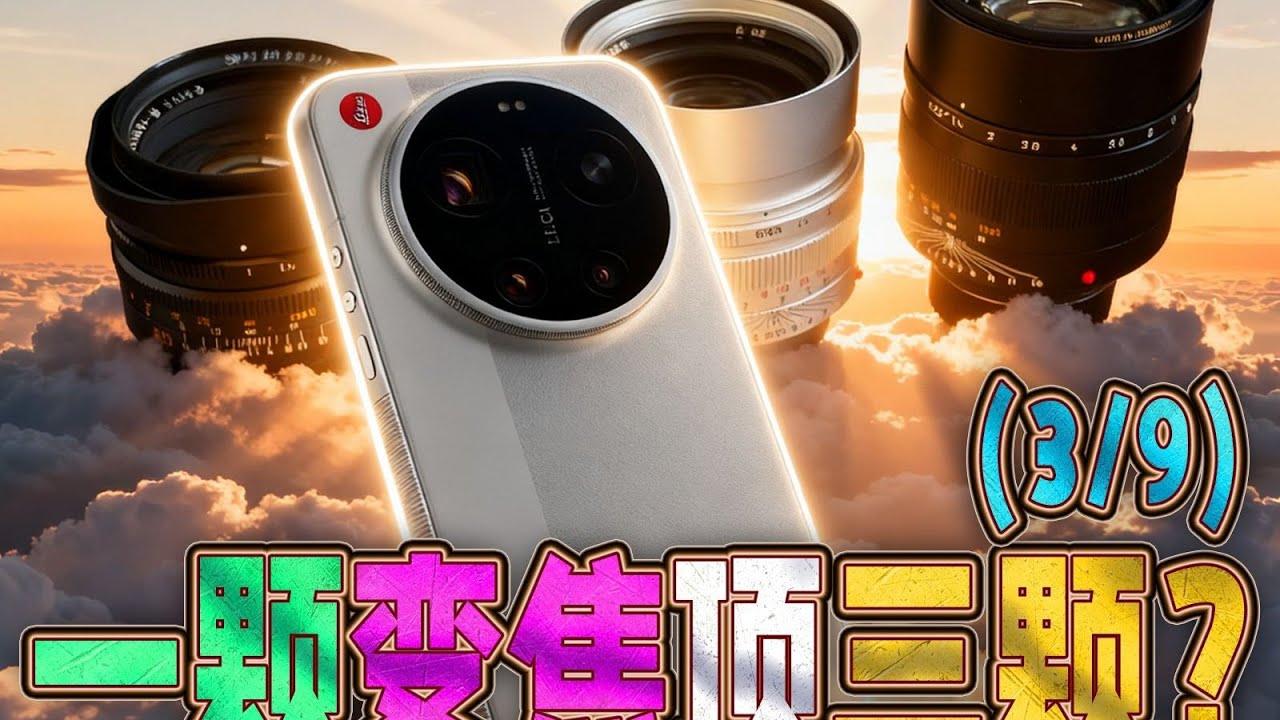 (3/9)17Ultra长焦阉割？光学变焦=三颗定焦！高性能大底+高素质镜头才是手机专业望远的未来