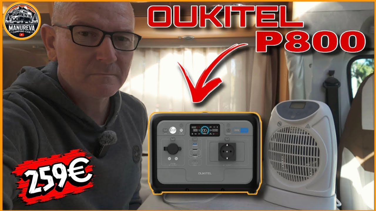  TEST OUKITEL P800⚡️800 WATTS 512WH
