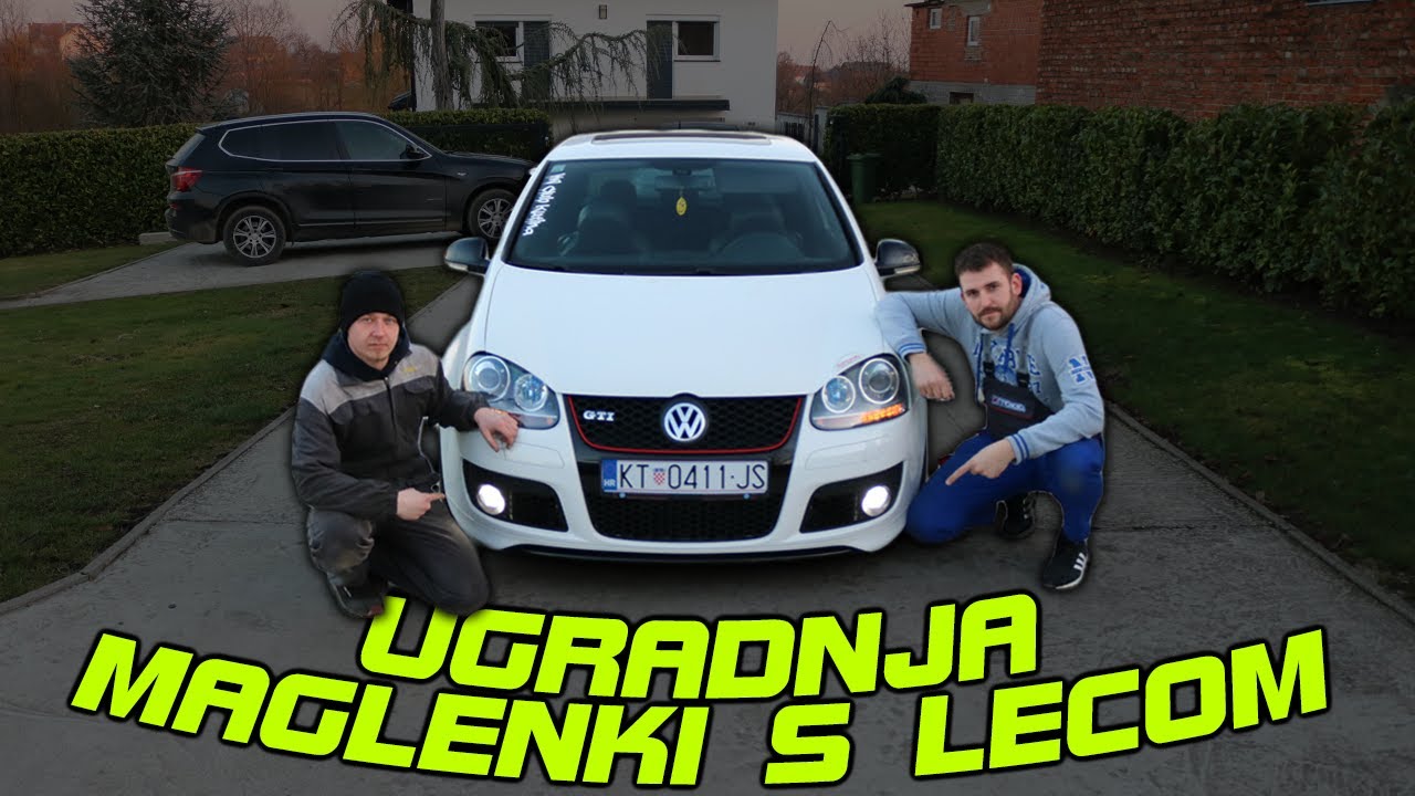 Ugradnja maglenki s lećom **GOLF GTI ED30**