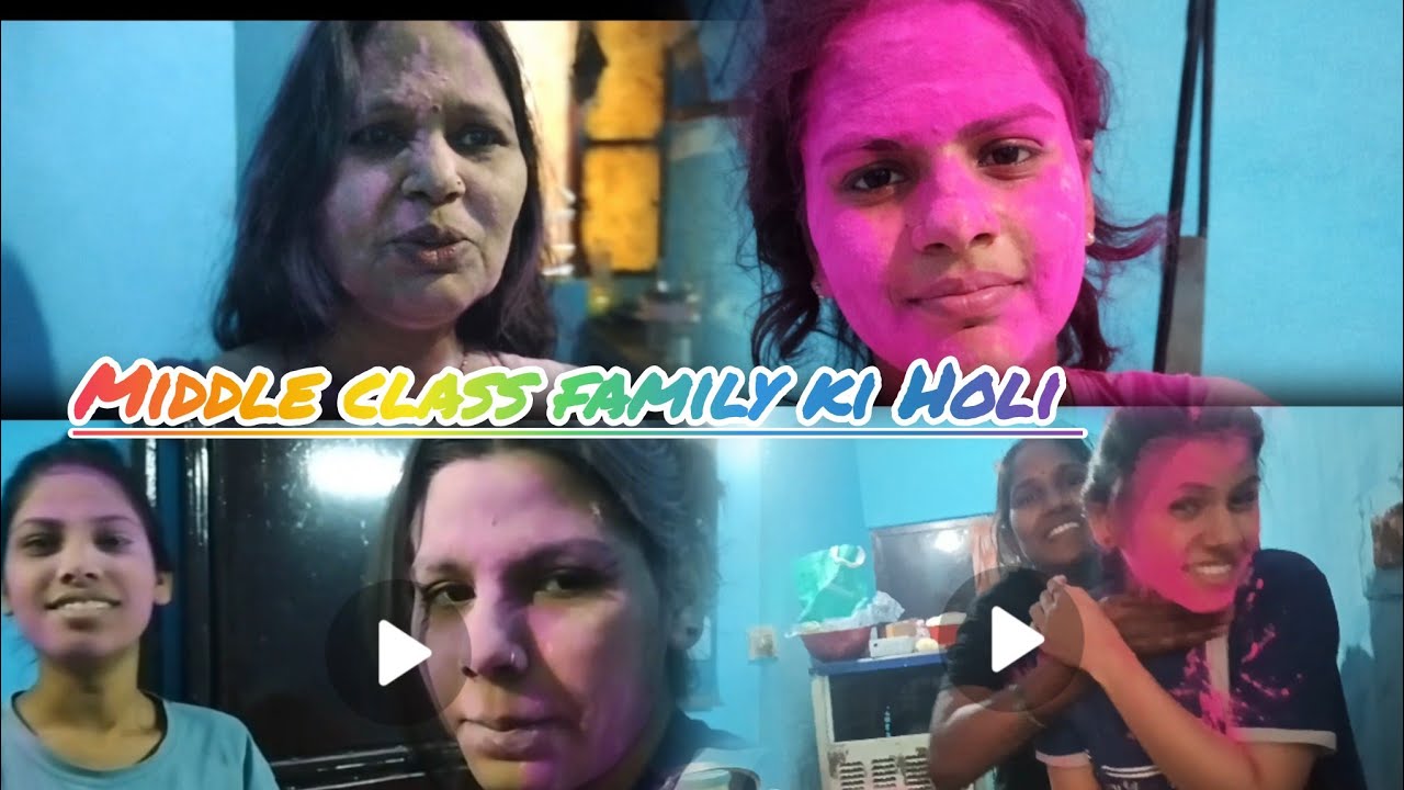 Happy vali Holi vlog🌈❤️ #dailylifevlog #holi #middleclassfamily #holispecial #explorepage 