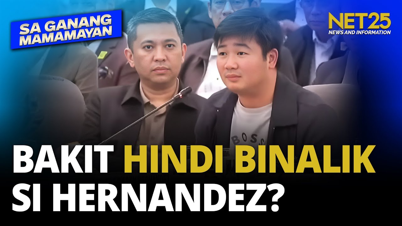 Marcoleta: Bakit hindi ibinalik si Hernandez sa Senado