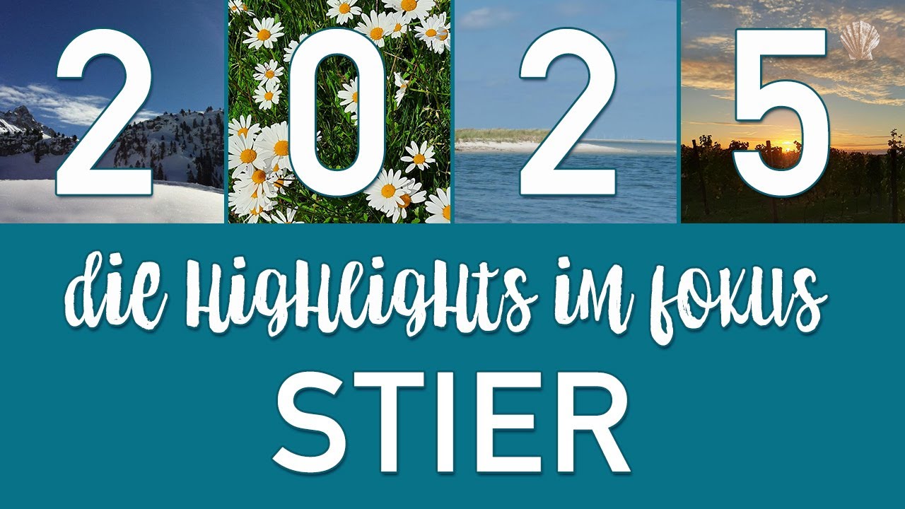 STIER ♉️ HIGHLIGHTS 2025 - Tarot Jahreslegung Kartenlegung