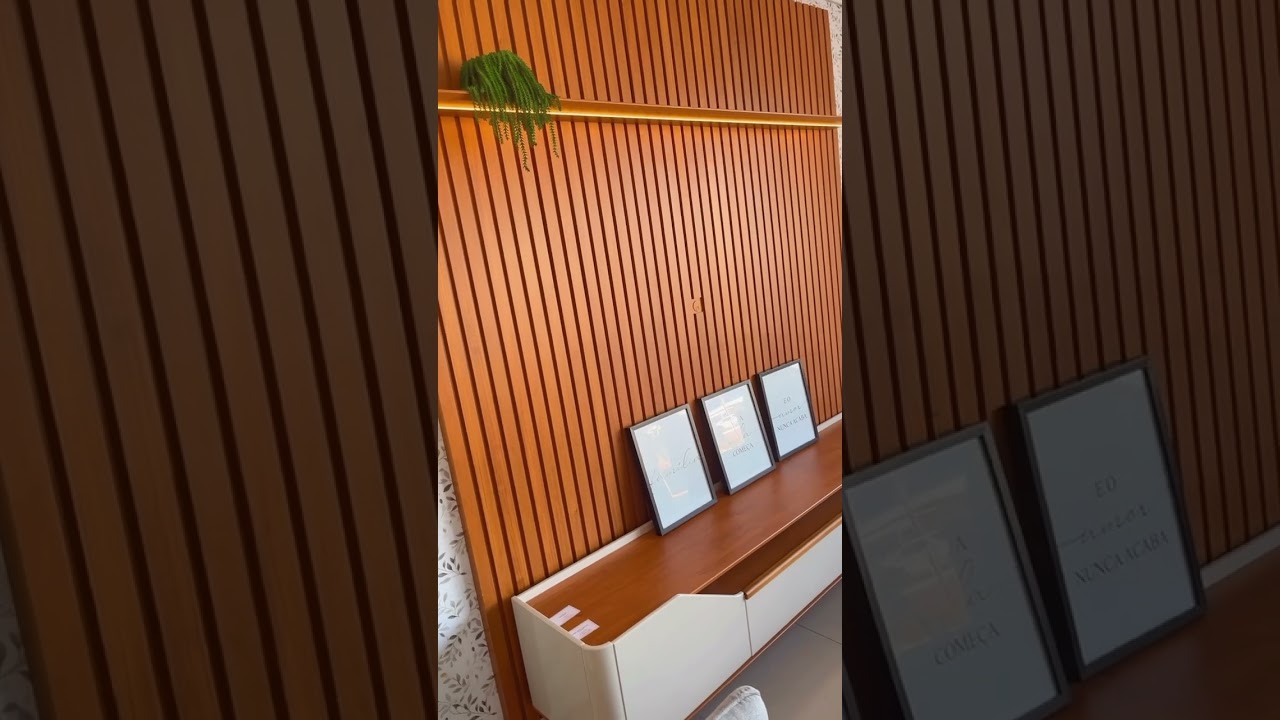 Painel ripado para TV. Consulte tamanhos disponíveis 