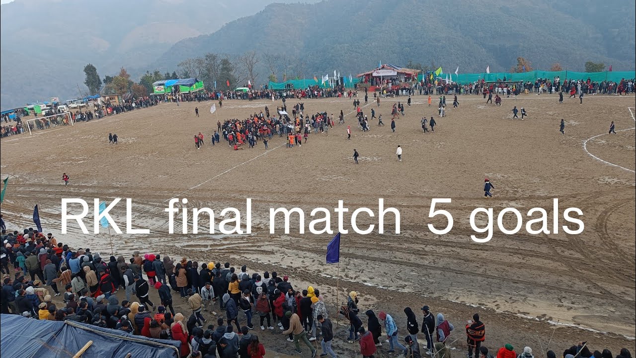 #RKL #FINAL #match highlights Langdang vs Lunghar || 5 Goals in the game Raphei Katamnao Long