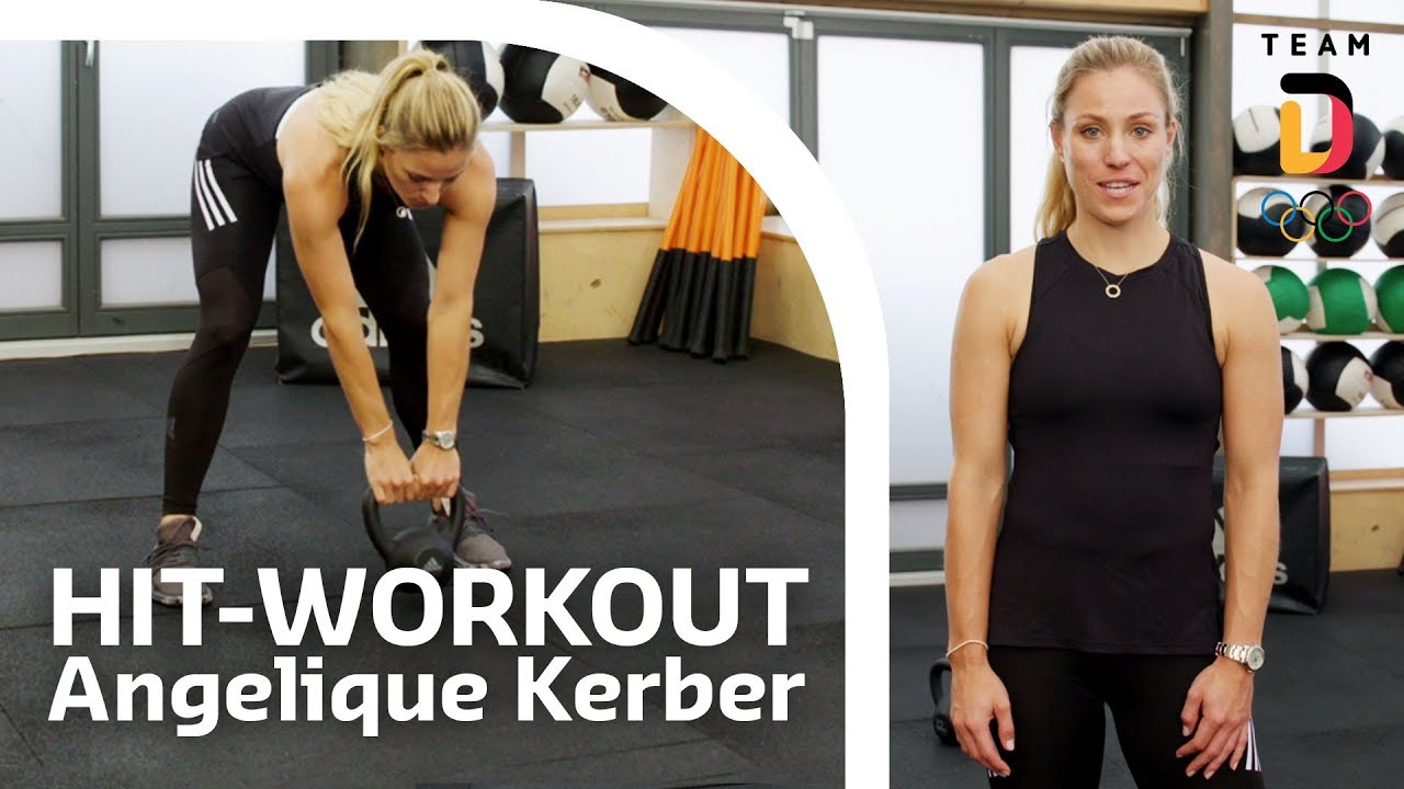HIT-Workout mit Angelique Kerber | Trainingshelden