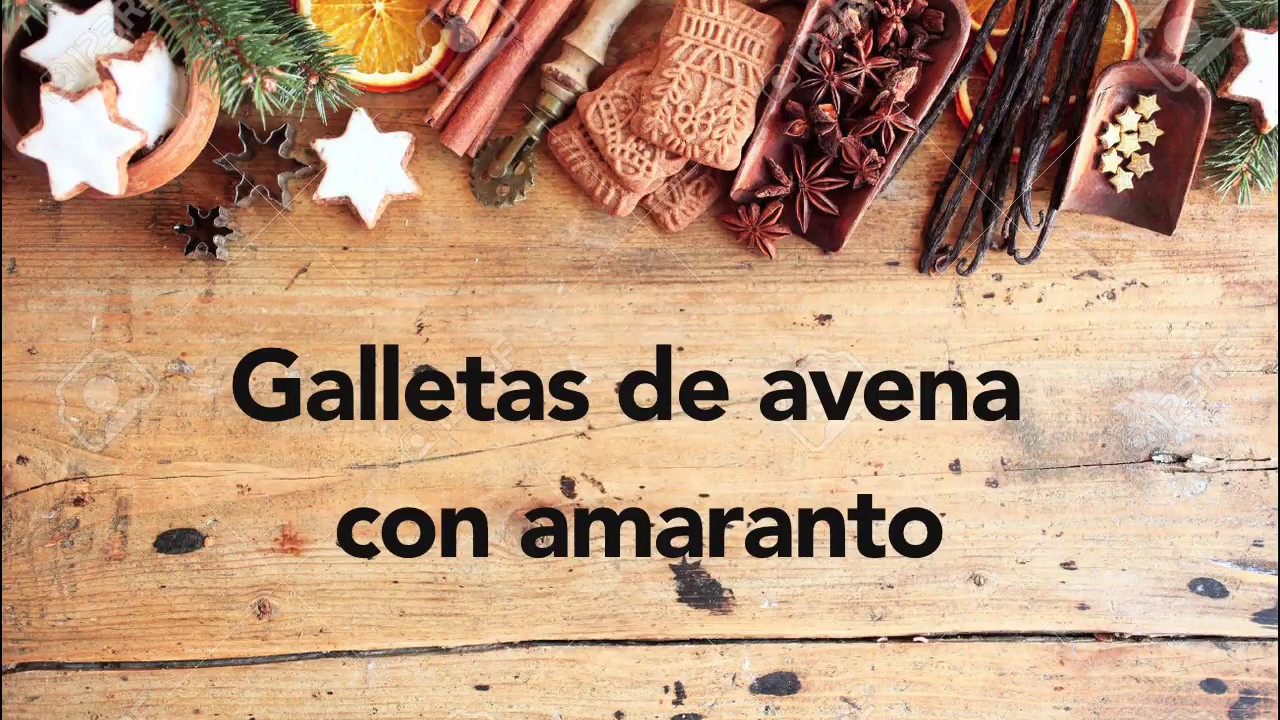 galletas de avena con amaranto