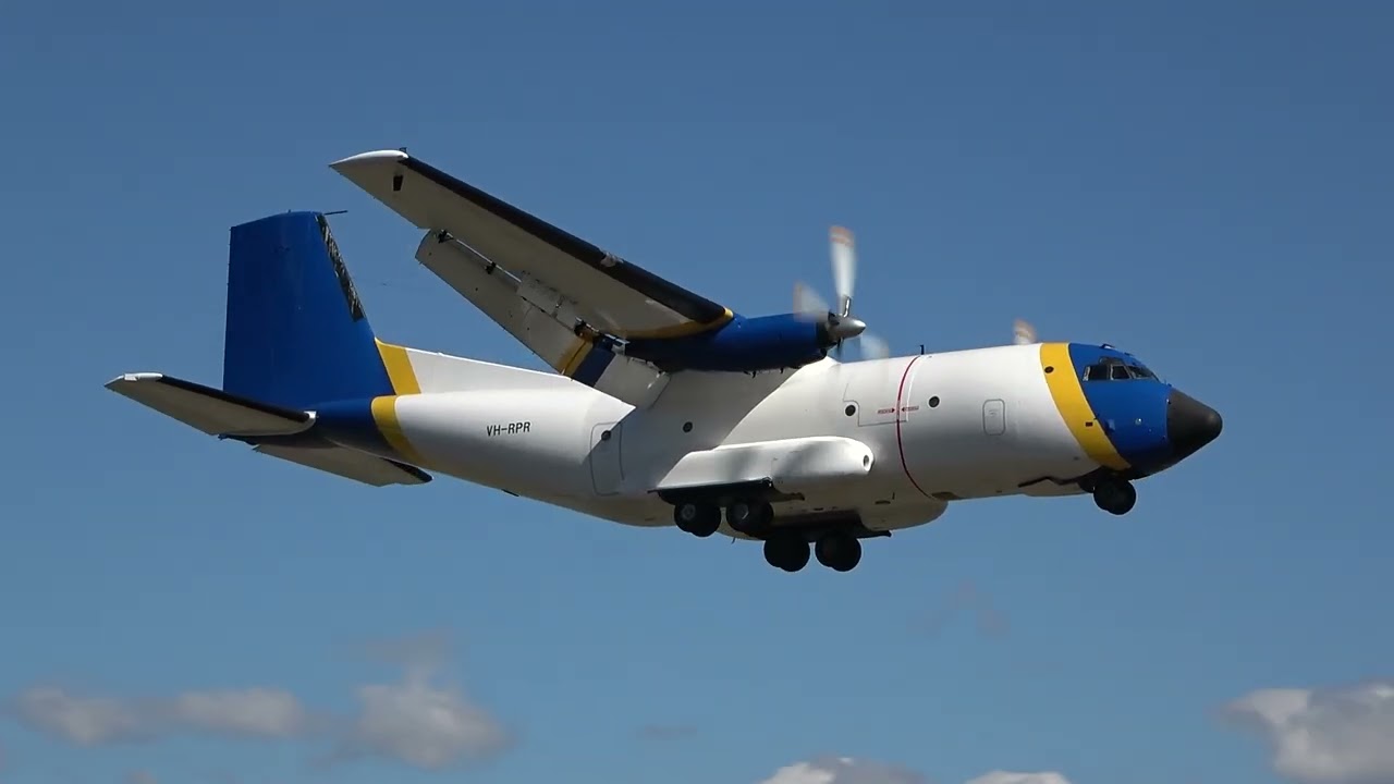 Epic Transall C-160 Display At Warbirds Over Scone