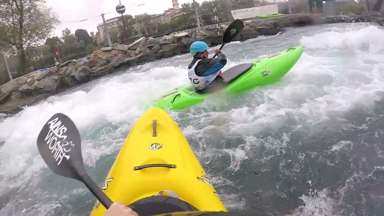 Slalom Kamp Ivrea kayak