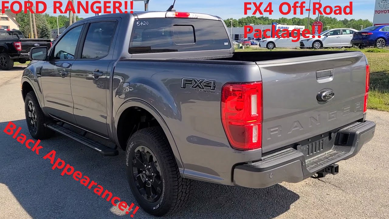 2021 Ford Ranger - FX4 Offroad - Black Appearance