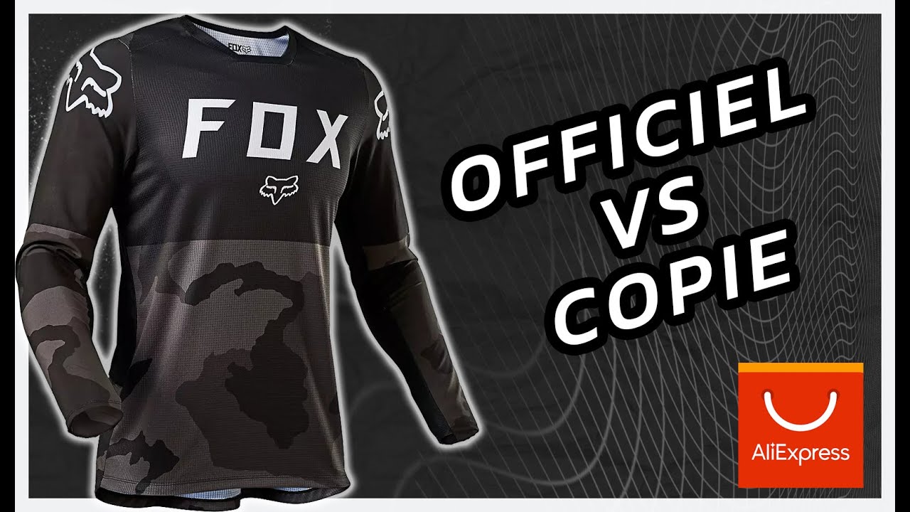 Faut il acheter des copies FOX sur AlịExpress ?💩Copie VS Officiel FOX RACING