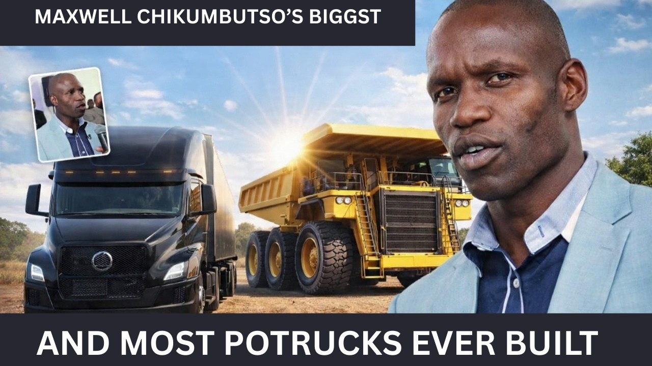 Maxwell Chikumbutso’s Biggest & Most Powerful Trucks Ever Built | Next-Gen Electric Heavy-Duty